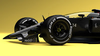 Formel-1-Bolide der Zukunft