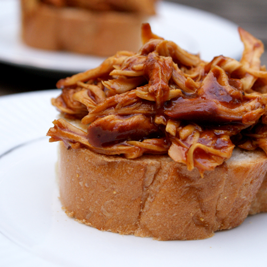 Crock Pot Shredded Barbecue Chicken The Two Bite Club