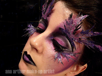 fairies makeup. by ana arthur make-up artist