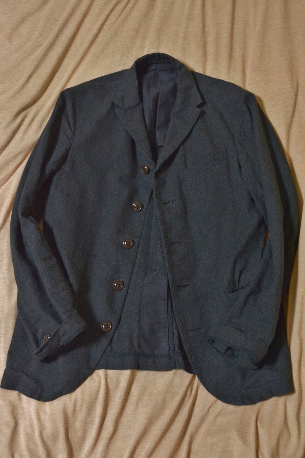 arts&science old tailored jacket 縮絨 ウール ジャケット/アウター 