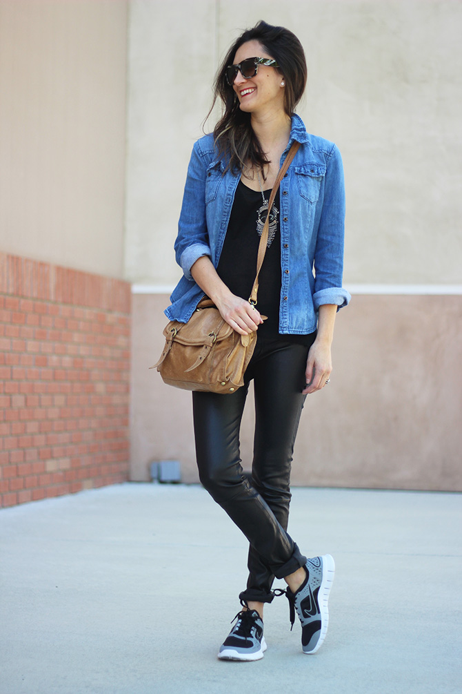 FRANKIE HEARTS FASHION Dressed Down Leather