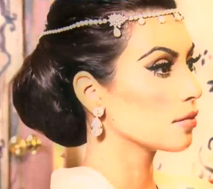 Kim Kardashian getting Married in her Bridal look Wedding makeup, Vera ...