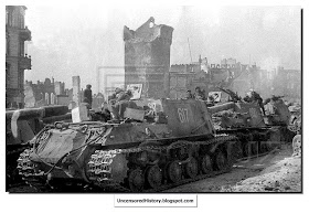 Destroyed German tanks Koenigsberg