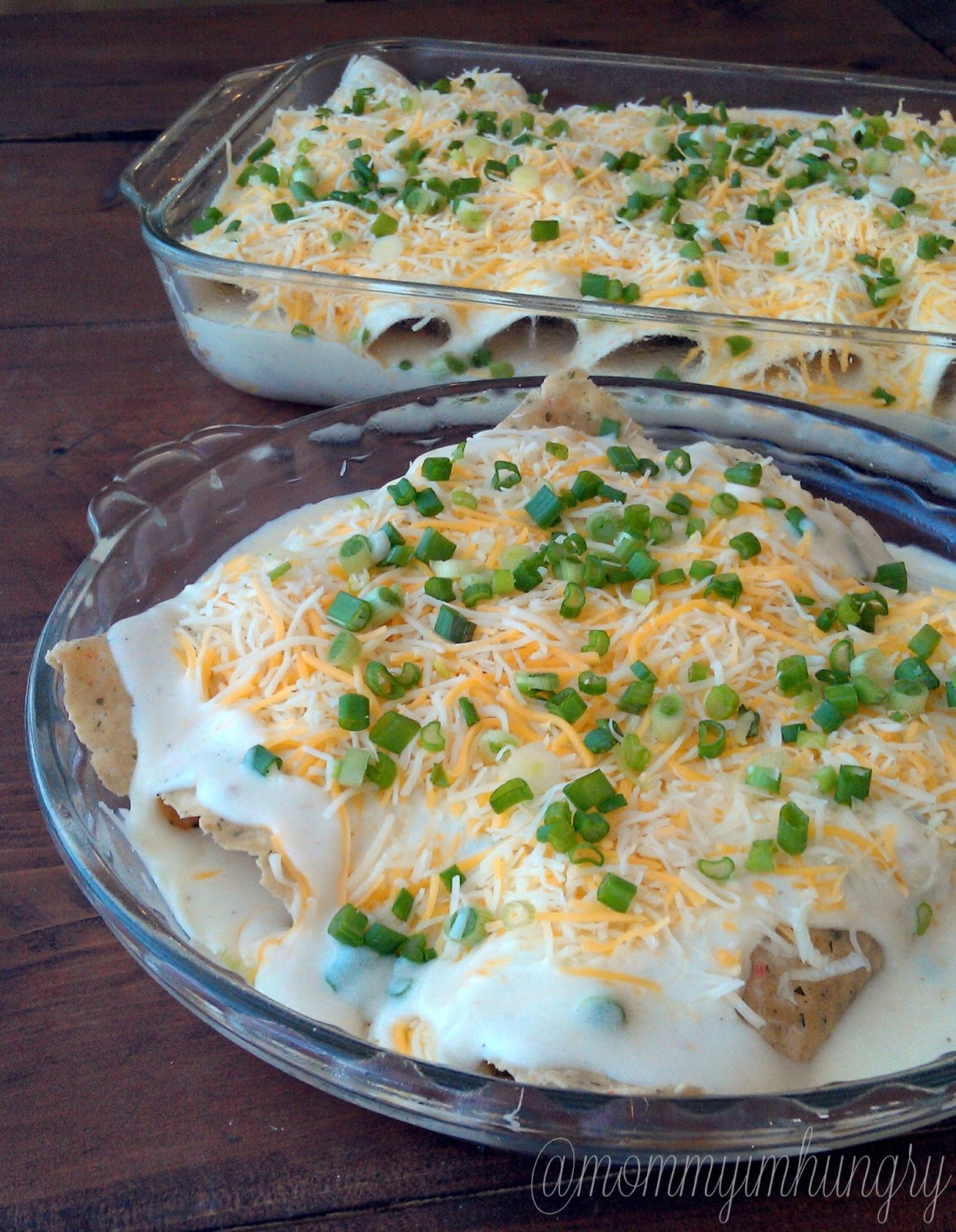 MIH Recipe Blog Sour Cream Chicken Enchiladas