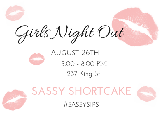 Girls Night Out | Sassy Shortcake Charleston #sassysips | blog.sassyshortcake.com