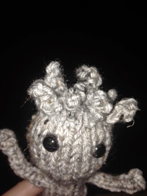 A Shade Better Than Stick Figures: Baby Groot Knitting Pattern