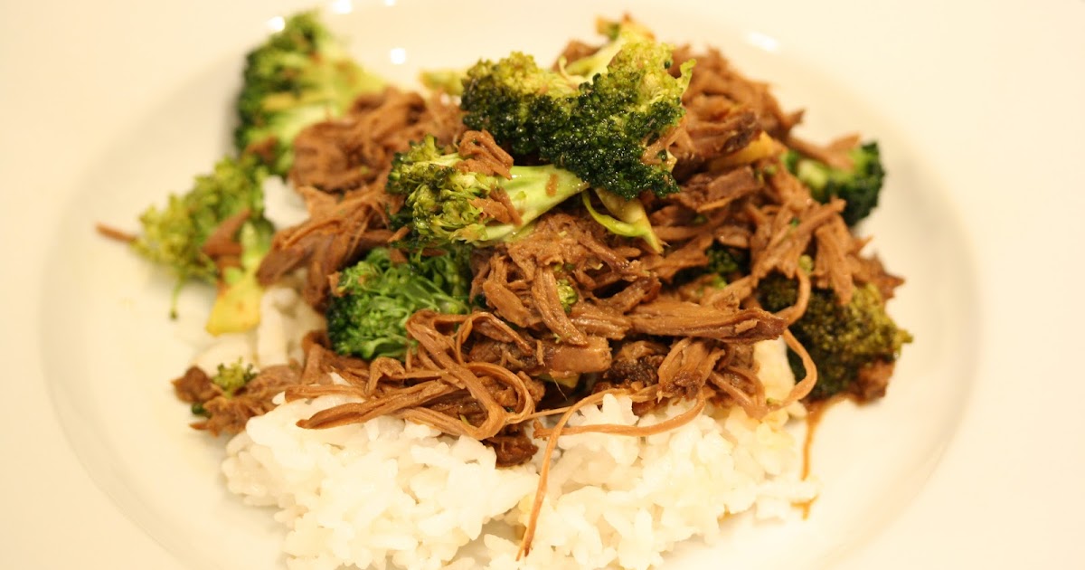 Hot Dinner Happy Home Slow Cooker Asian Beef and Broccoli