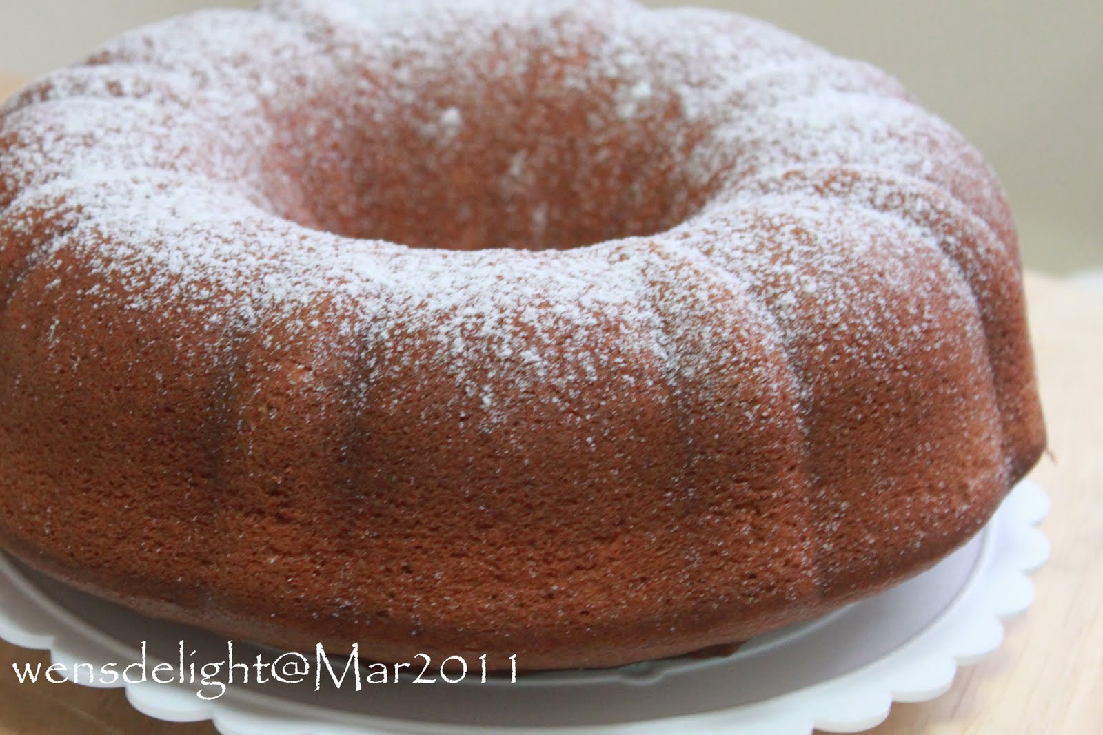 Wen's Delight Condensed Milk Pound Cake