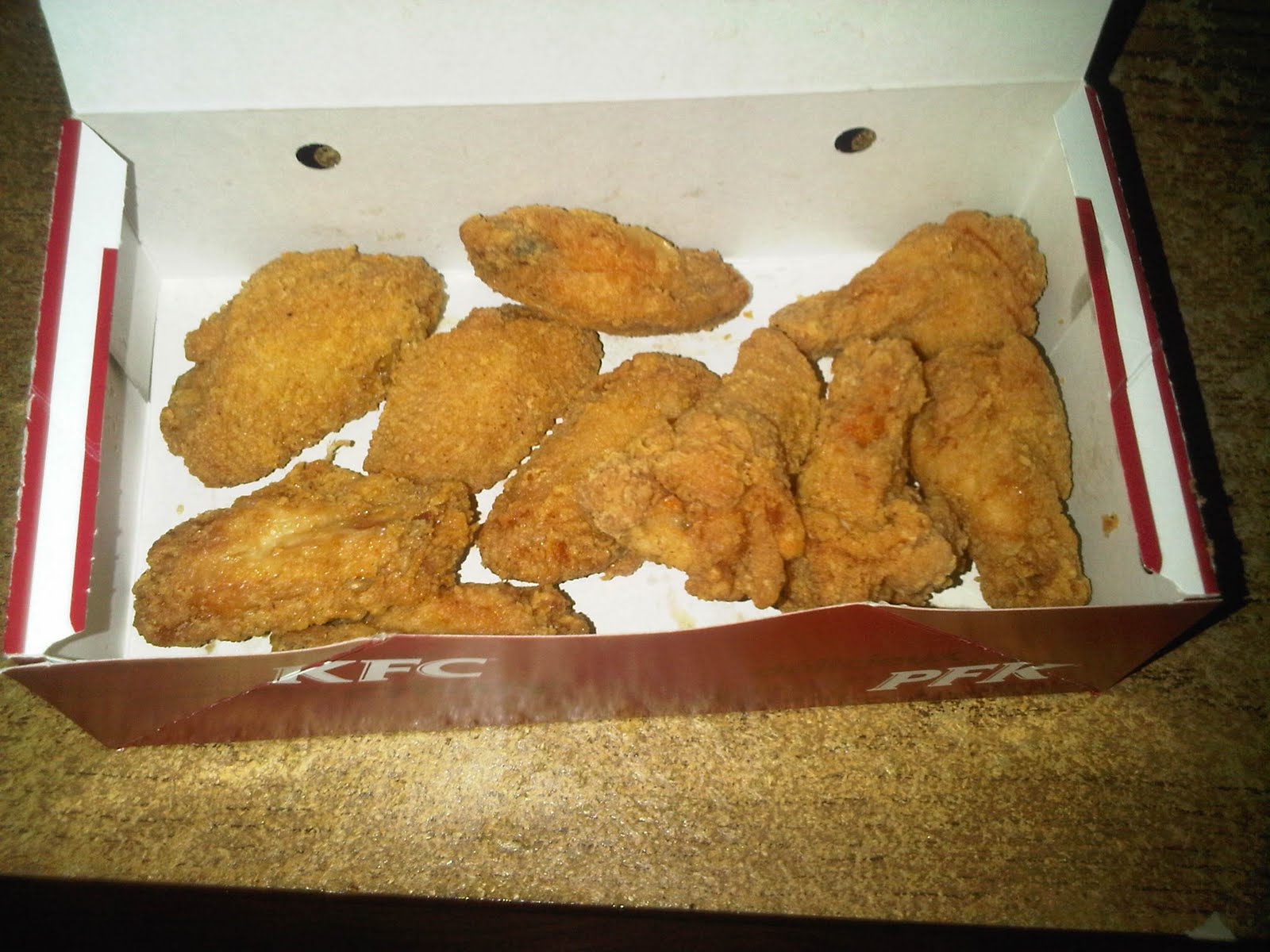 Halifax Wingman KFC Hot Wings Not "So Good"