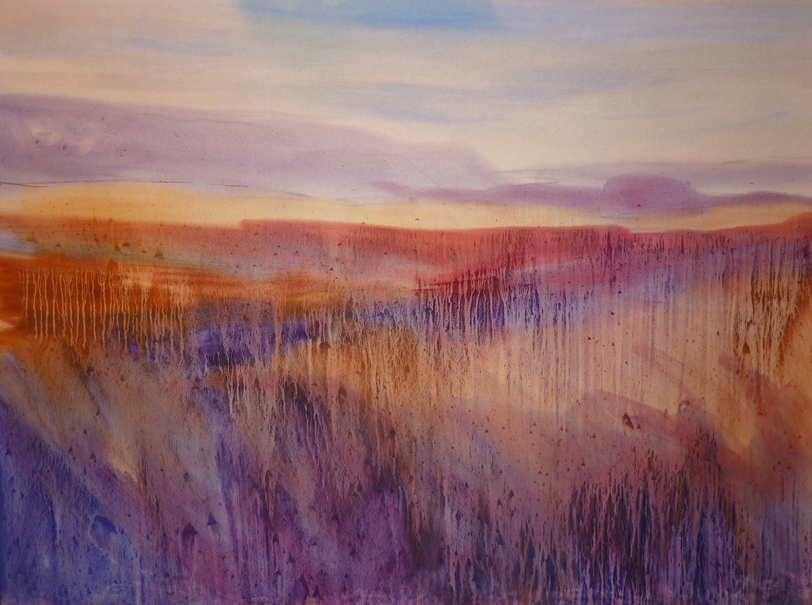 Painting My World Why Choose Oils for a Pastel Underpainting
