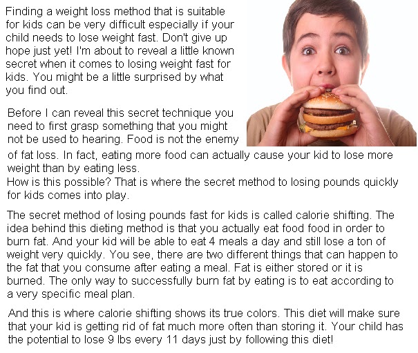 Kids Lose Weight | fardox1