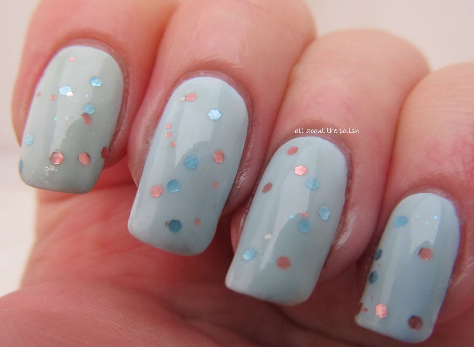 It's all about the polish Glitter in the Air Deborah Lippmann