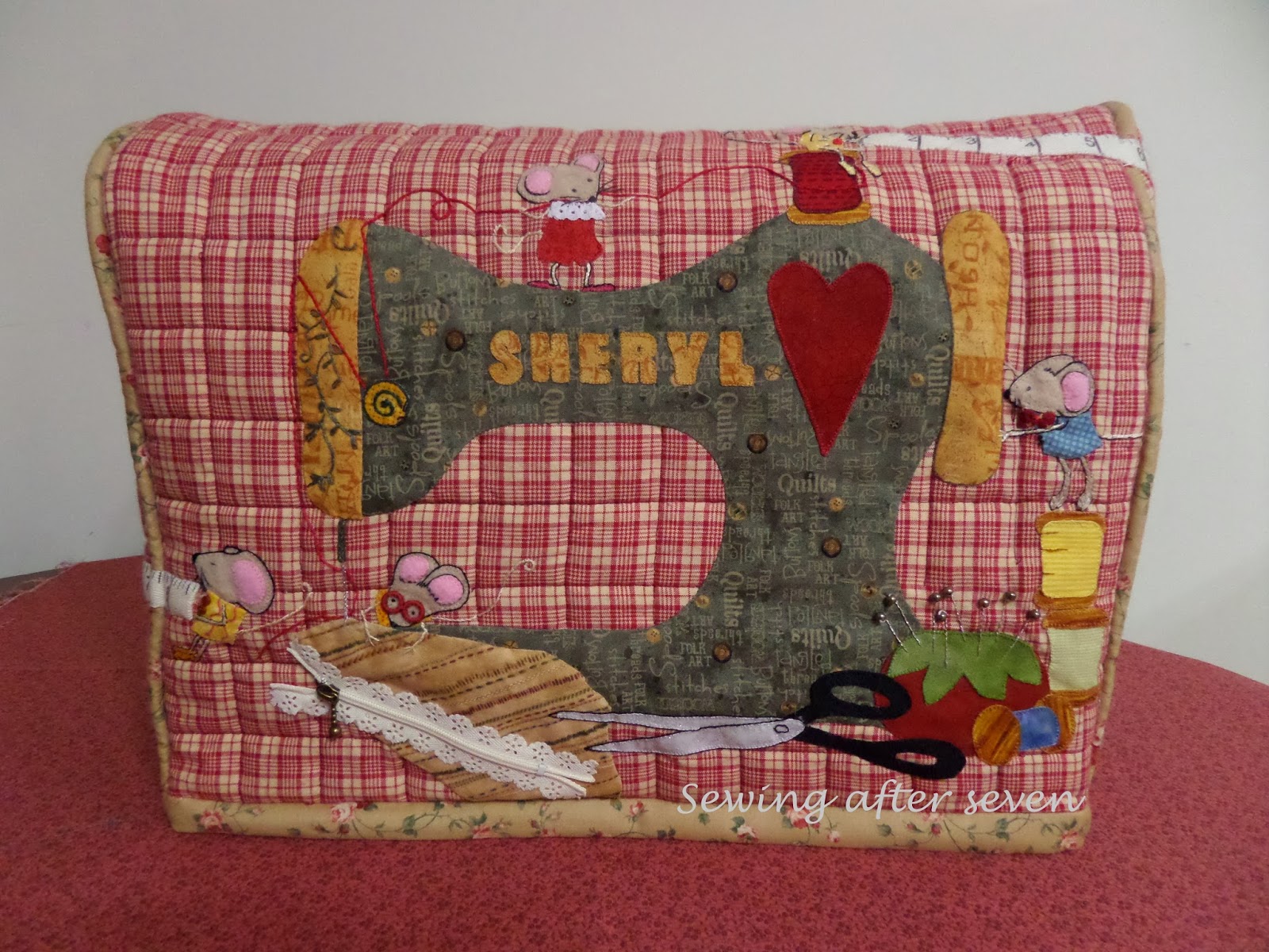 Sewing After Seven Sewing machine cover