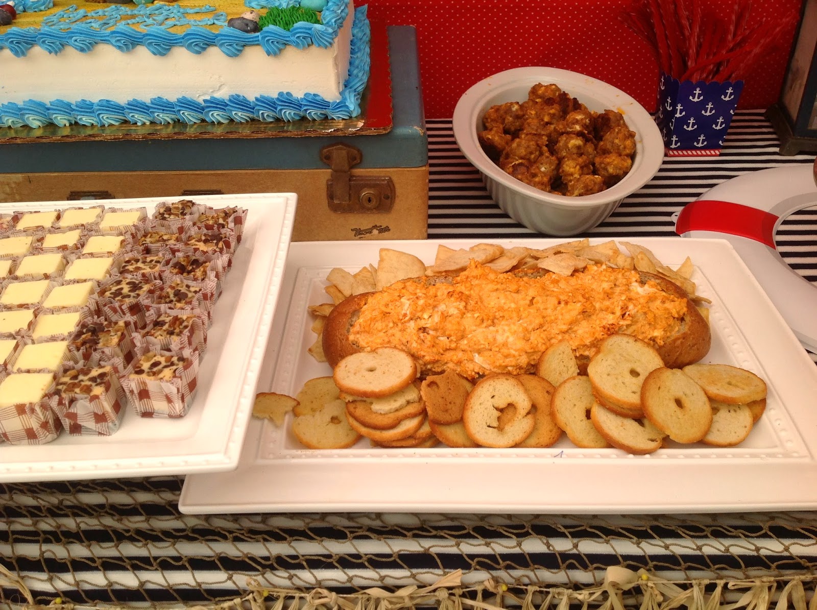 Manic Mama Miles: Ahoy! It's a Boy! - Party Food