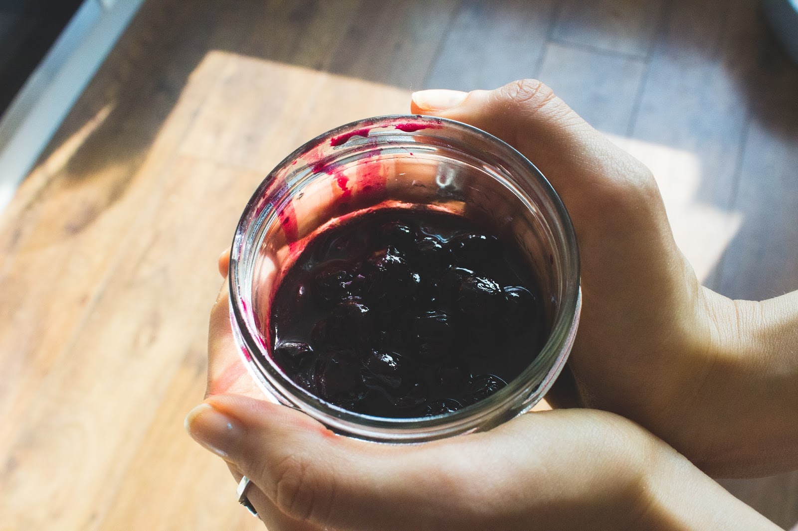 blueberry compote