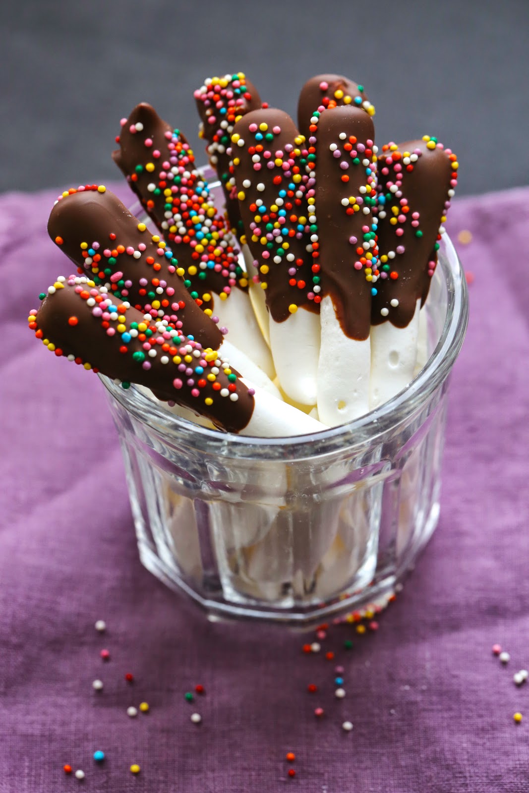 Doigts de fée meringués au chocolat pour le Yummy Day Birthday