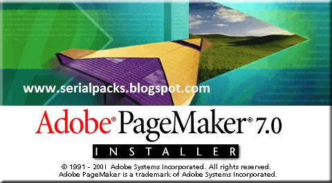 Adobe pagemaker with serial key