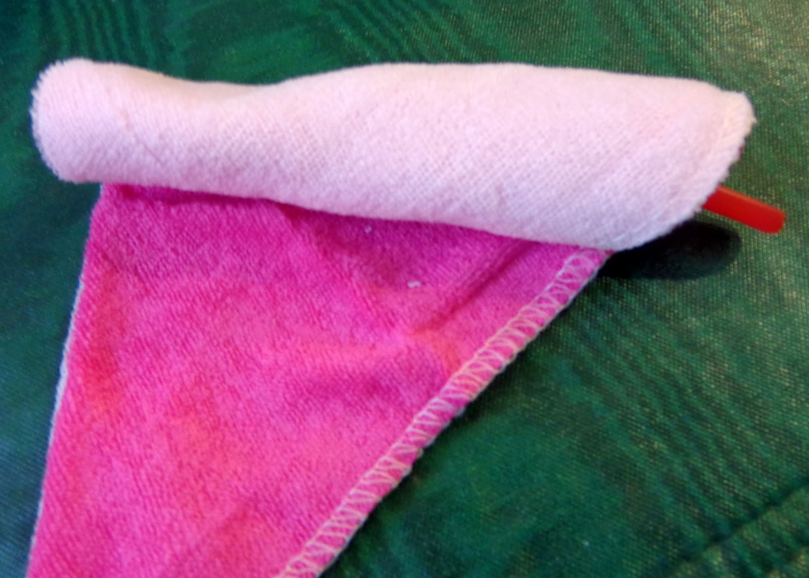 DIY for Mommies Washcloth Roses