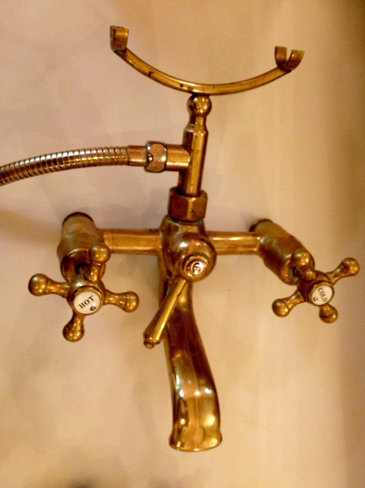 beautiful south Bathroom reno replating brass tapware