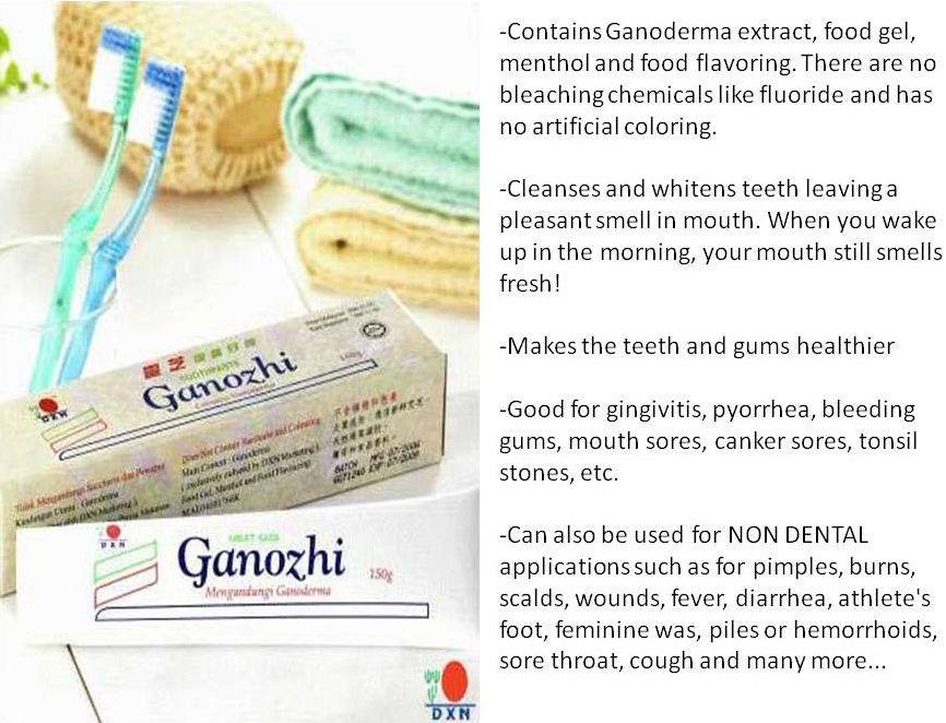 DXN Ganozhi Toothpaste