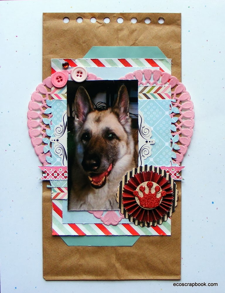 EcoScrapbook Pet Memorial Scrapbook The First & Last Pages