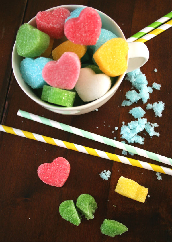 HEART SHAPED SUGAR CUBES