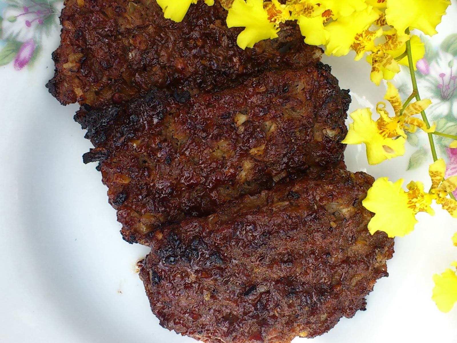 Ri Hyo Asuka Gwangju Tteokgalbi Recipe (Resepi Patties Daging Korea)