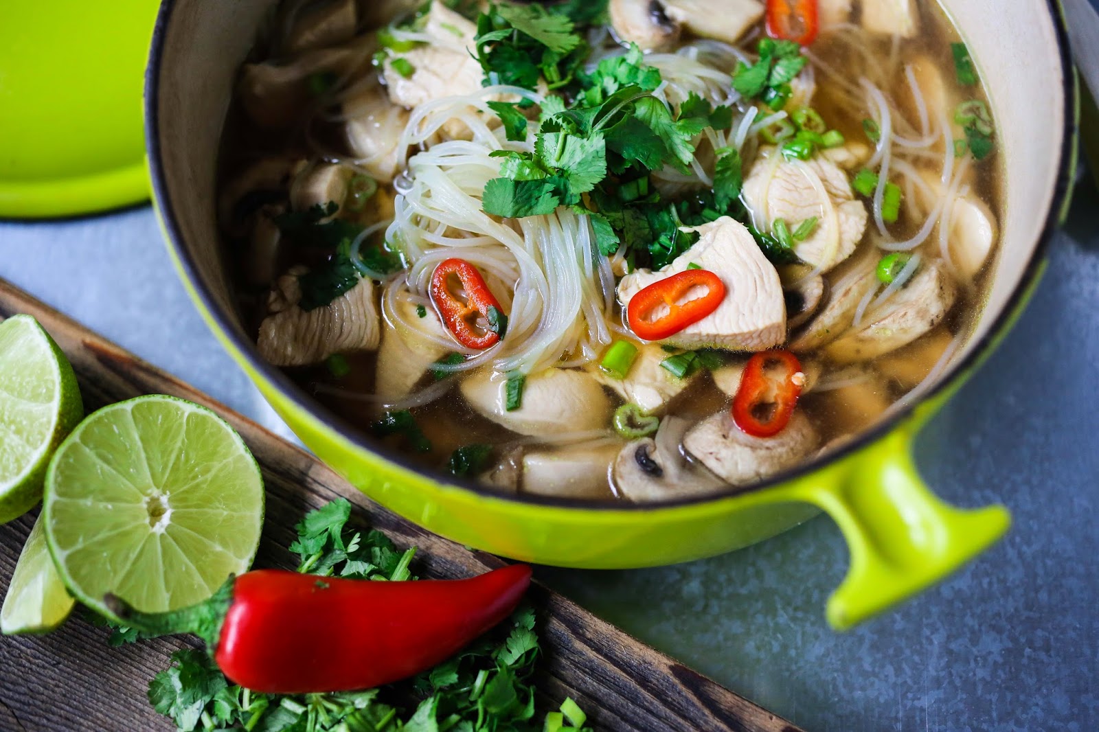 Thai Chicken Noodle Soup