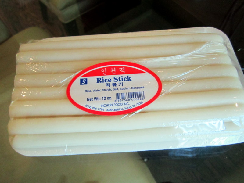 Red Kitchen Recipes Stir Fried Sticky Rice Cake Sticks