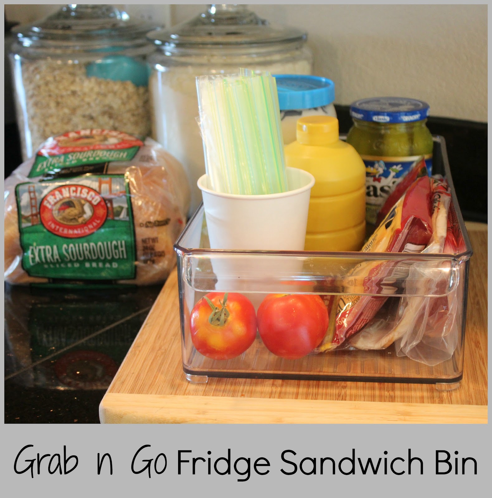 Moore Minutes Grab n Go Fridge Sandwich Bins and other Kitchen Organization Tips