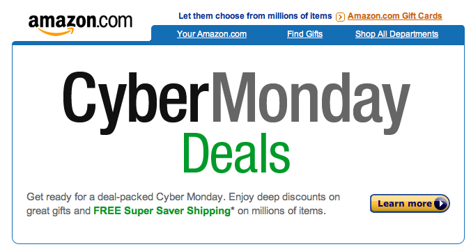 Amazon Cyber Monday Tablet Deals 2011: Cheap Tablets on CyberMonday
