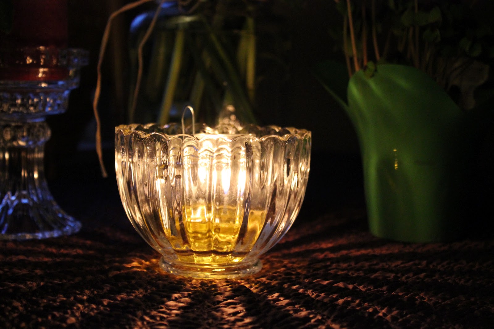 Adventures in Country Living at Shalom Engedi Farm Easy Olive Oil Lamp