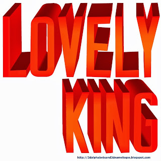 Lovely King 3D Logo