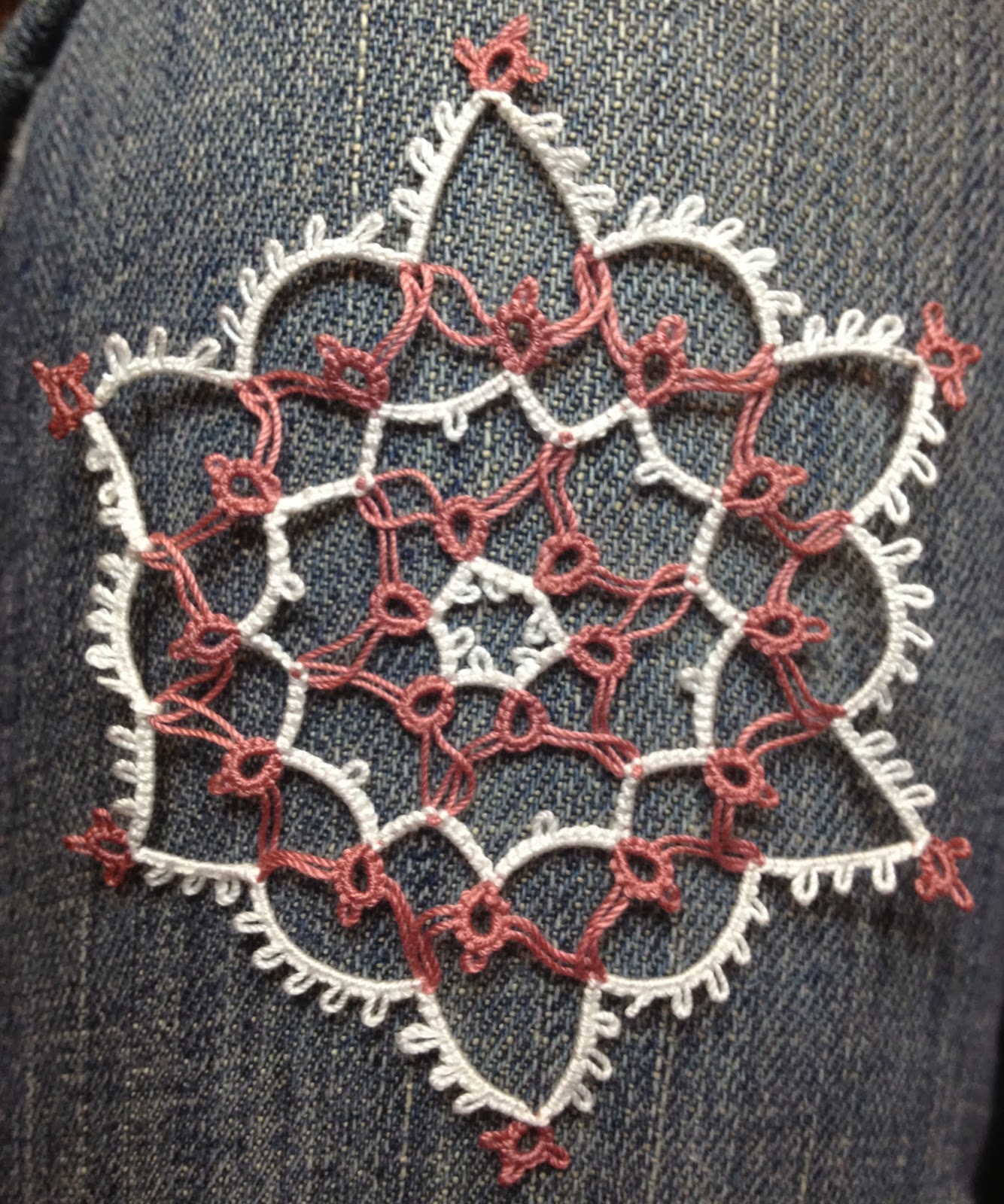 Tatting All Over the Place Ugh. 21 done with 1 Tatting Day until