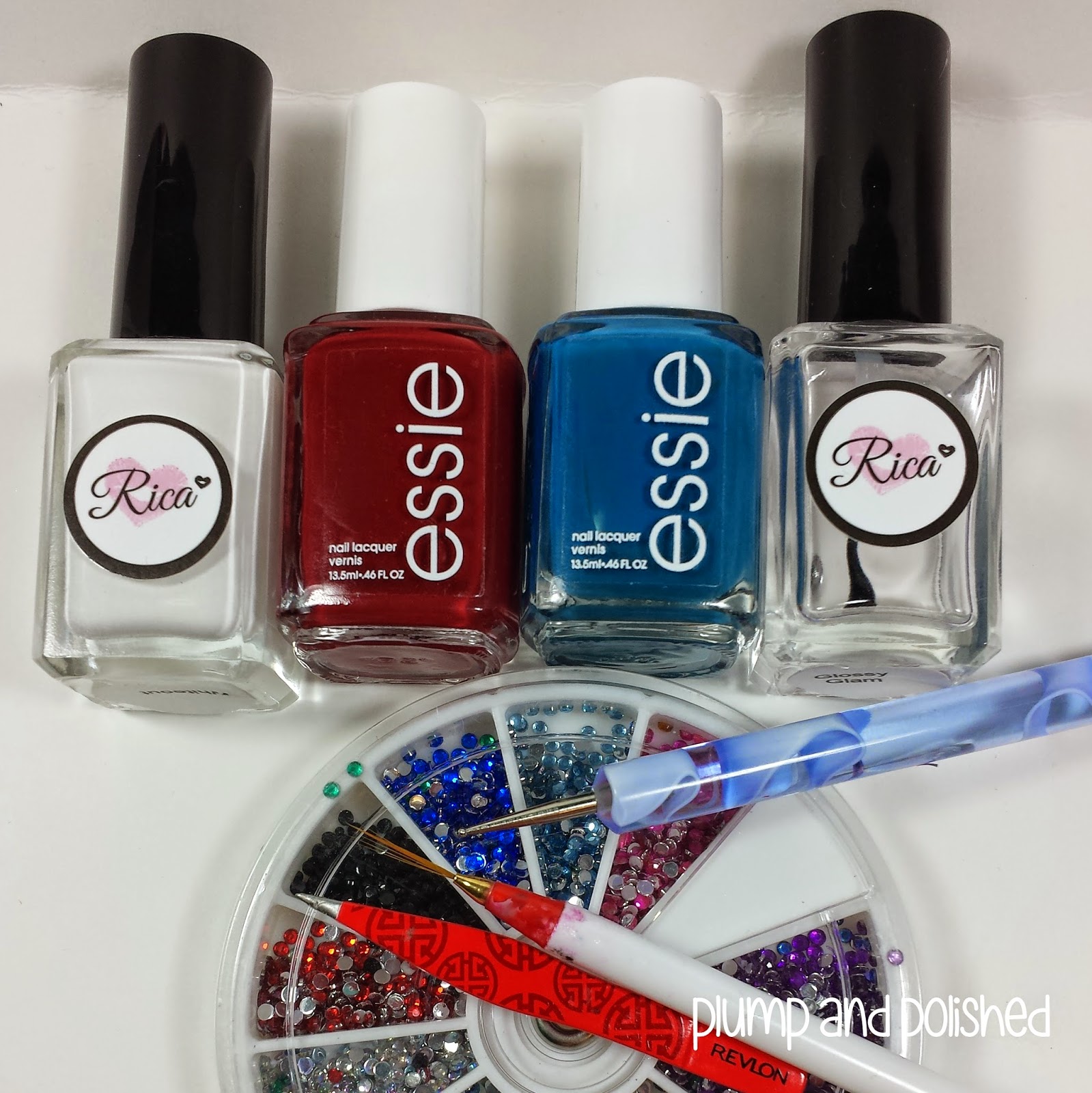 Plump and Polished American Nail Art