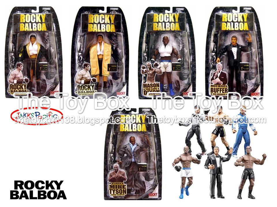 ROCKY ''Celebrating 30 years of Rocky Balboa'' - Jakks Pacific - Set de 6  figurines