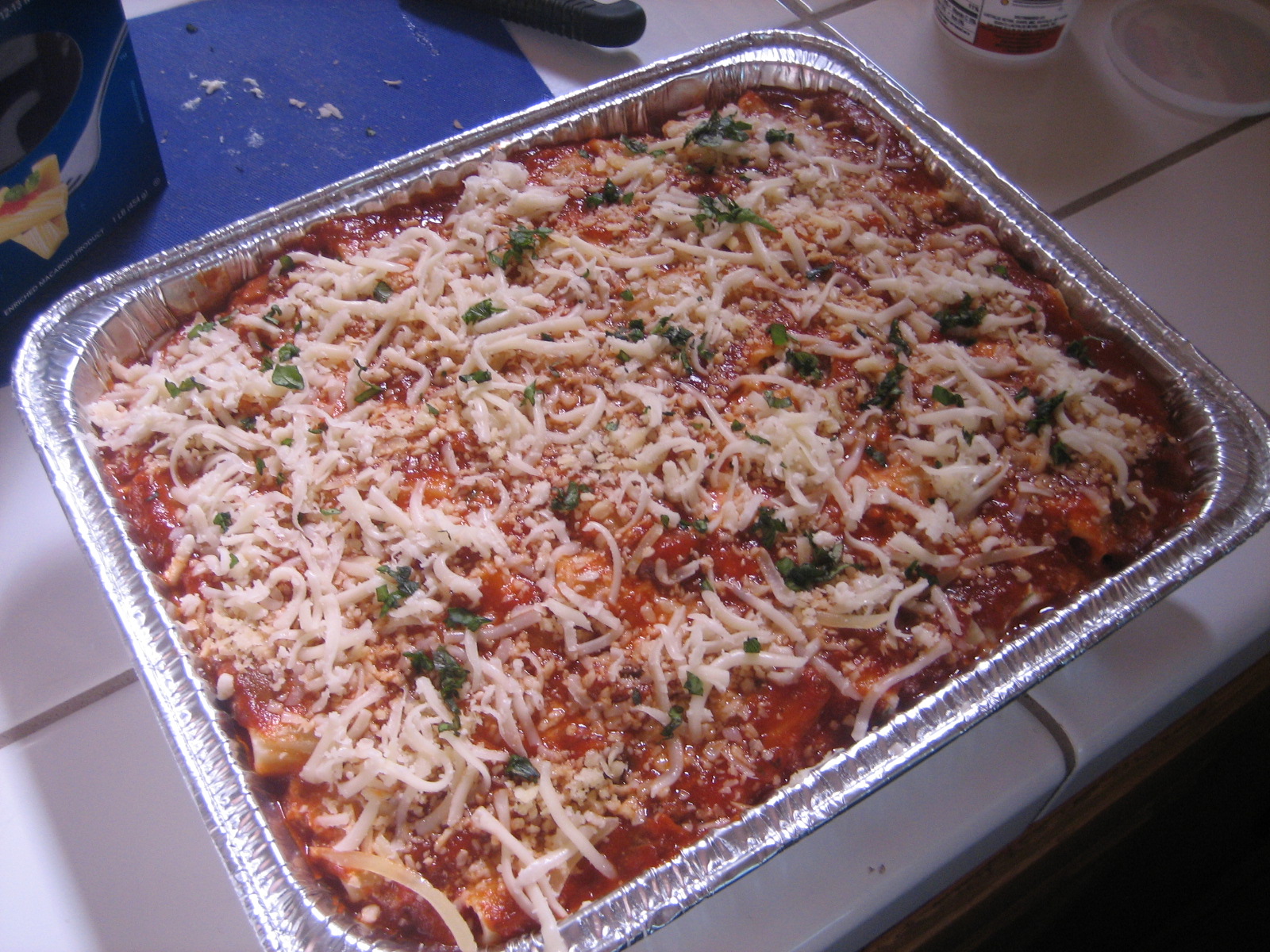 Buon Appetito Italian Recipes Italian Rigatoni with Ricotta Cheese Bake