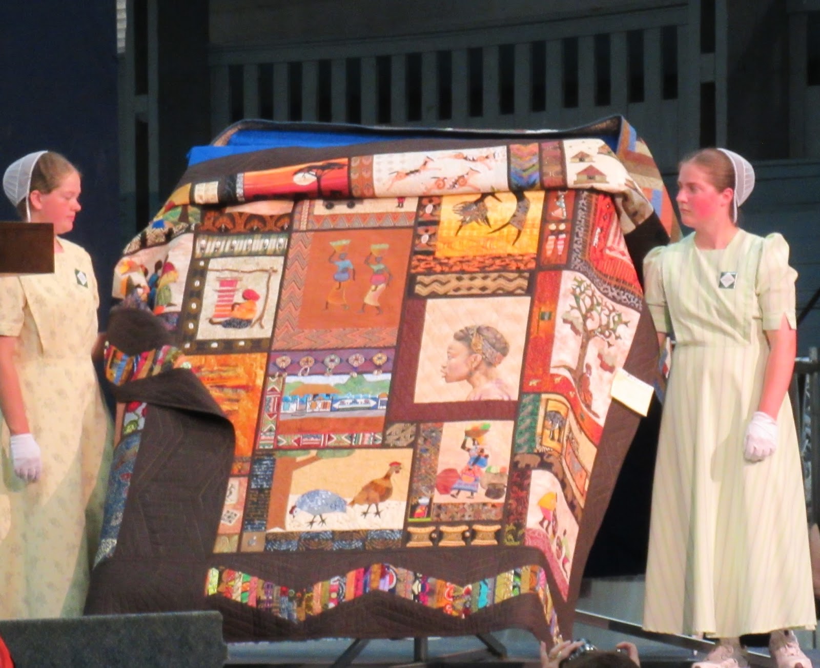 Kathy's Quilts More about the quilt auction...