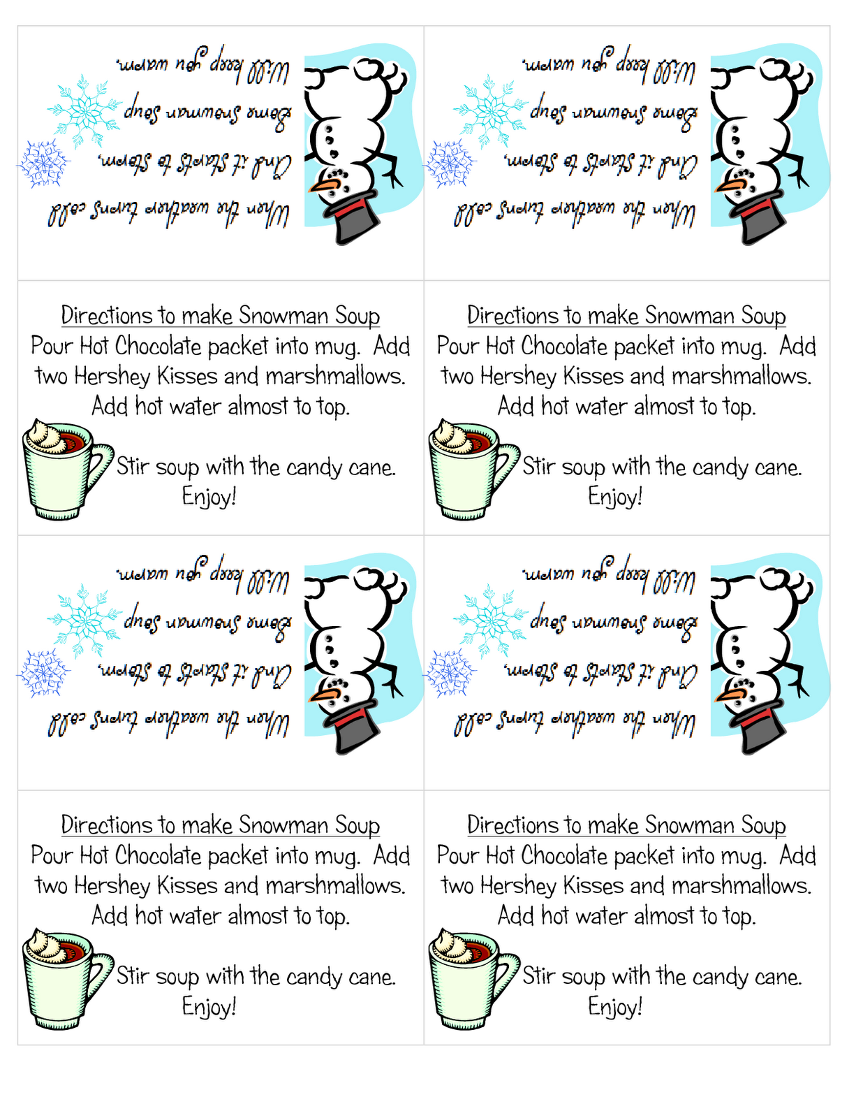 Snowman Soup Poems Search Results Calendar 2015