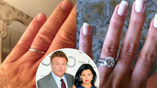 Wedding Rings of Alec Baldwin and Hilaria Thomas 
