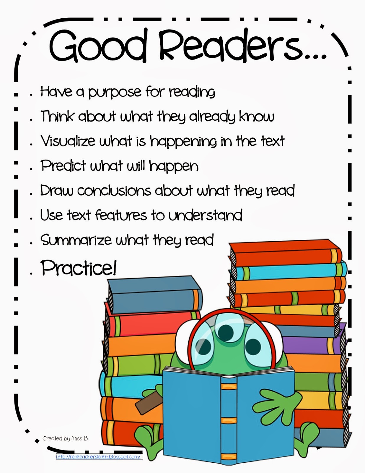 real teachers learn do more shopping cyber monday what good readers do chart