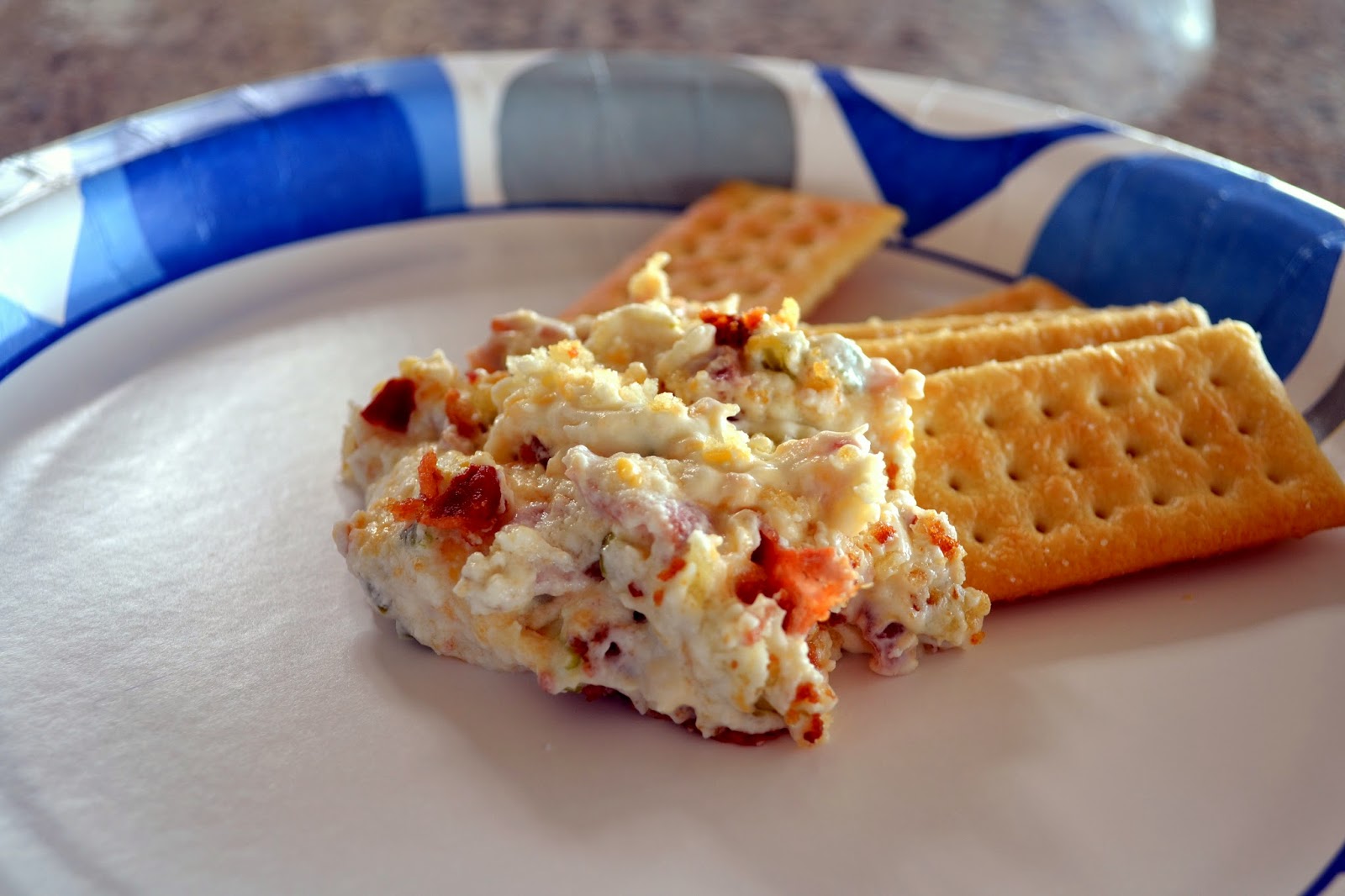 Hardly Housewives Jalapeno Popper Bacon Dip