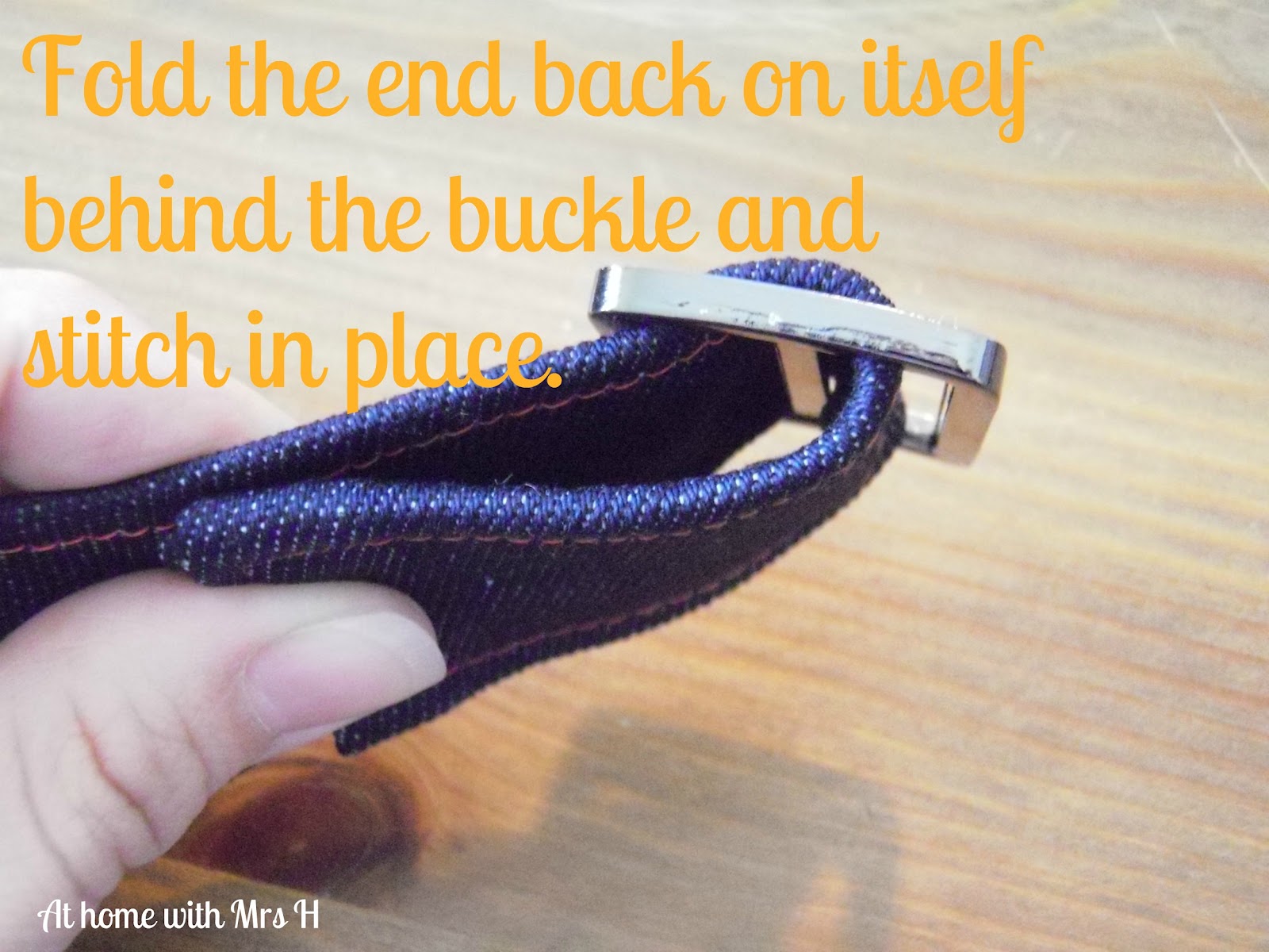 Mrs H the blog How to make an adjustable bag strap