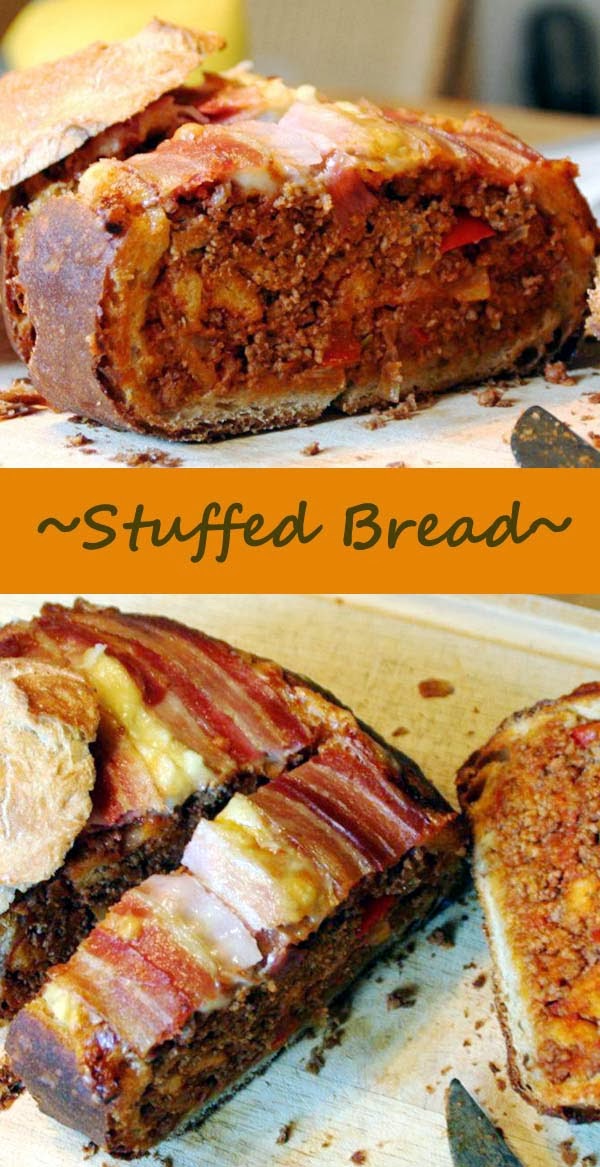 Ground Beef Stuffed Bread - Food, Fun, and Happiness