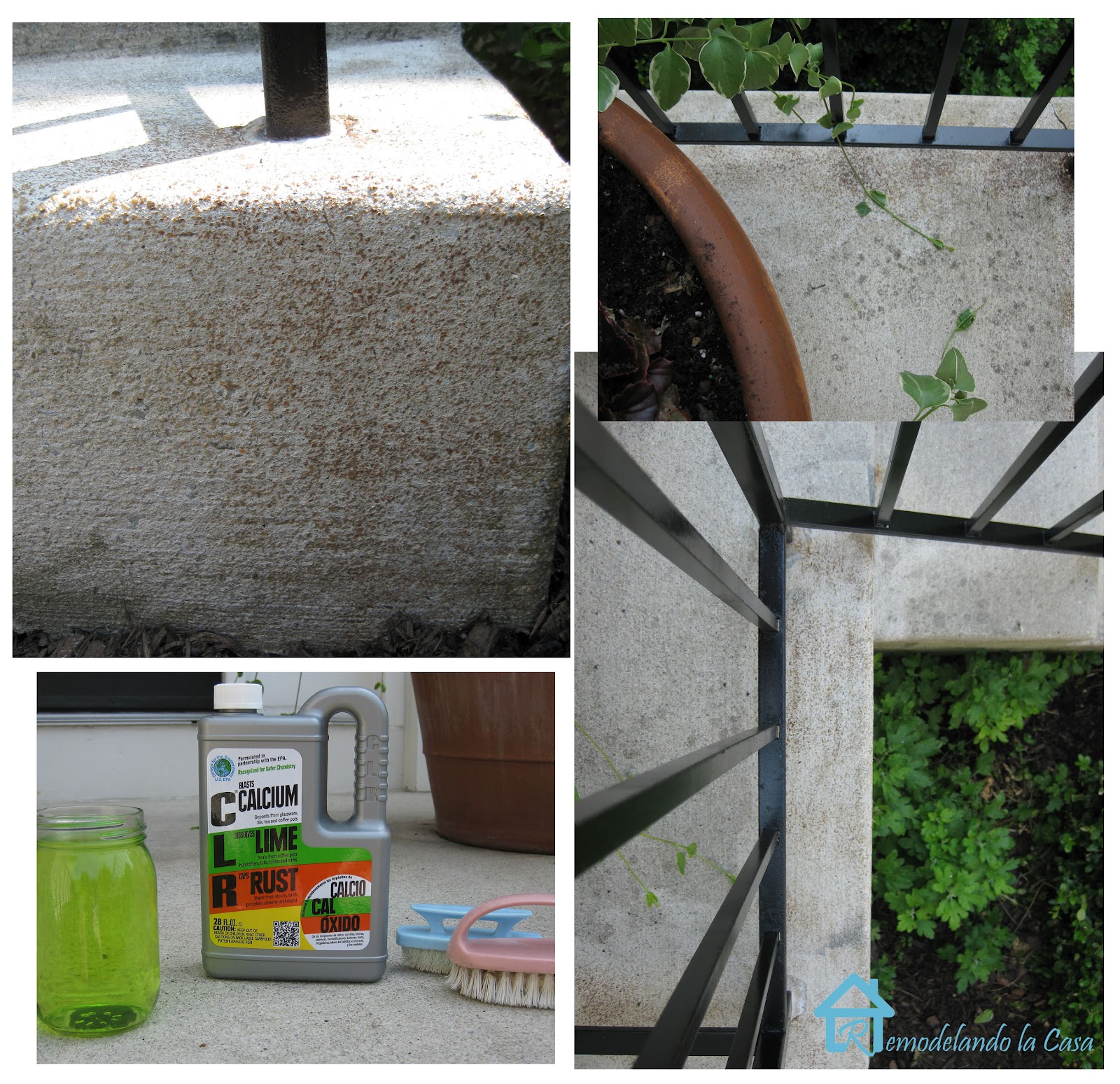 Get rid of Rust on Concrete! Remodelando la Casa