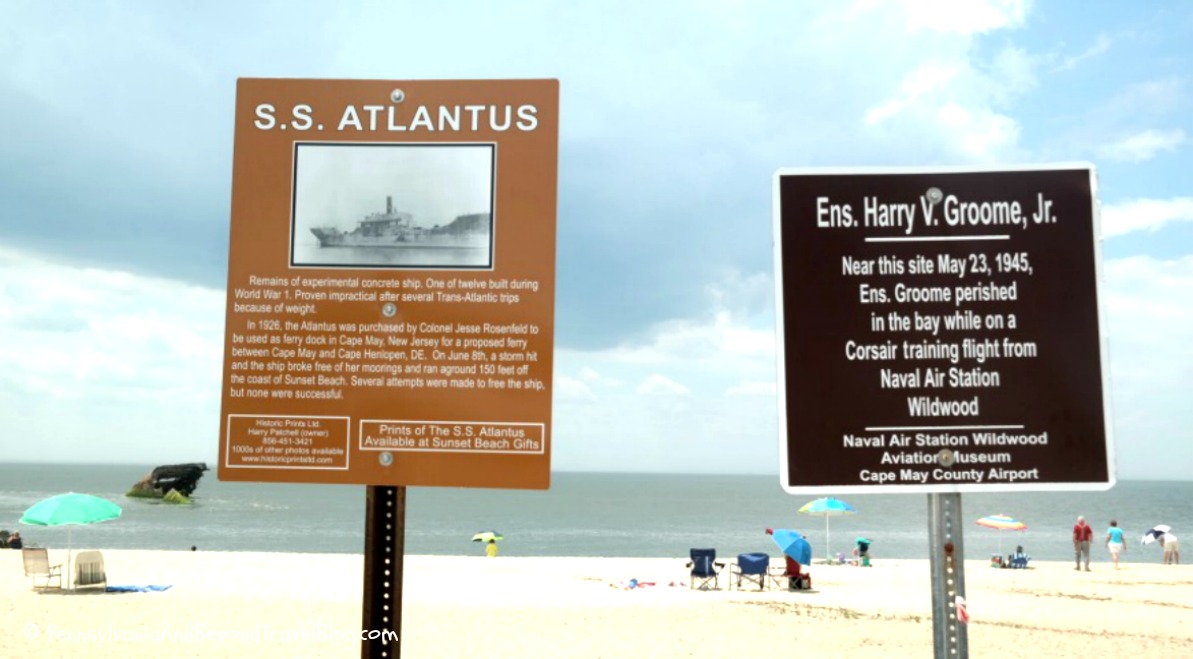 Pennsylvania Beyond Travel Blog S S Atlantus Sunken