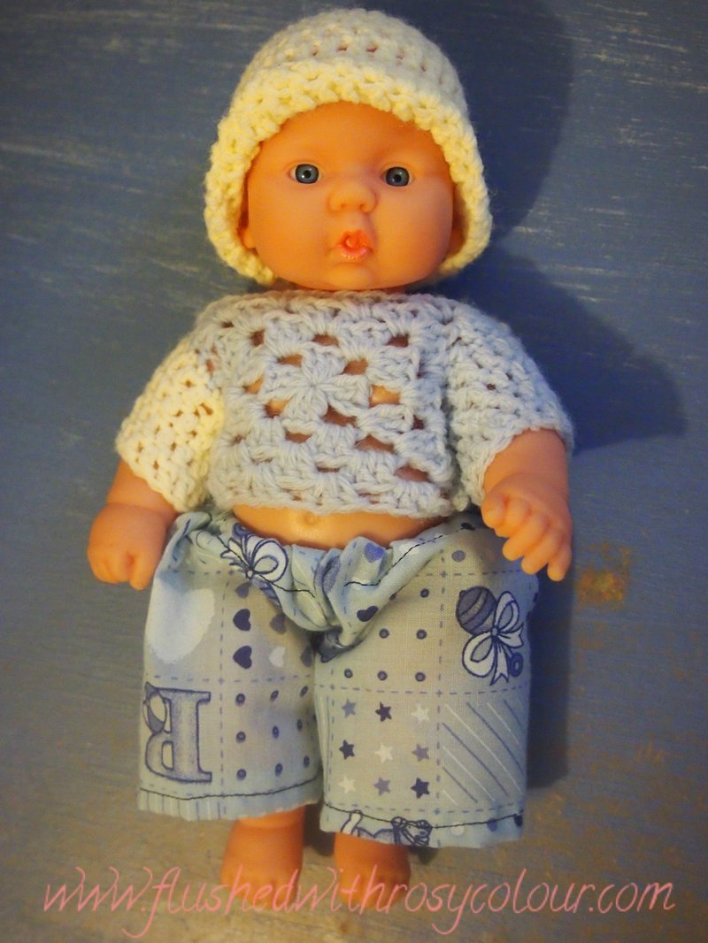 Flushed with Rosy Colour Easy Baby Doll Outfit