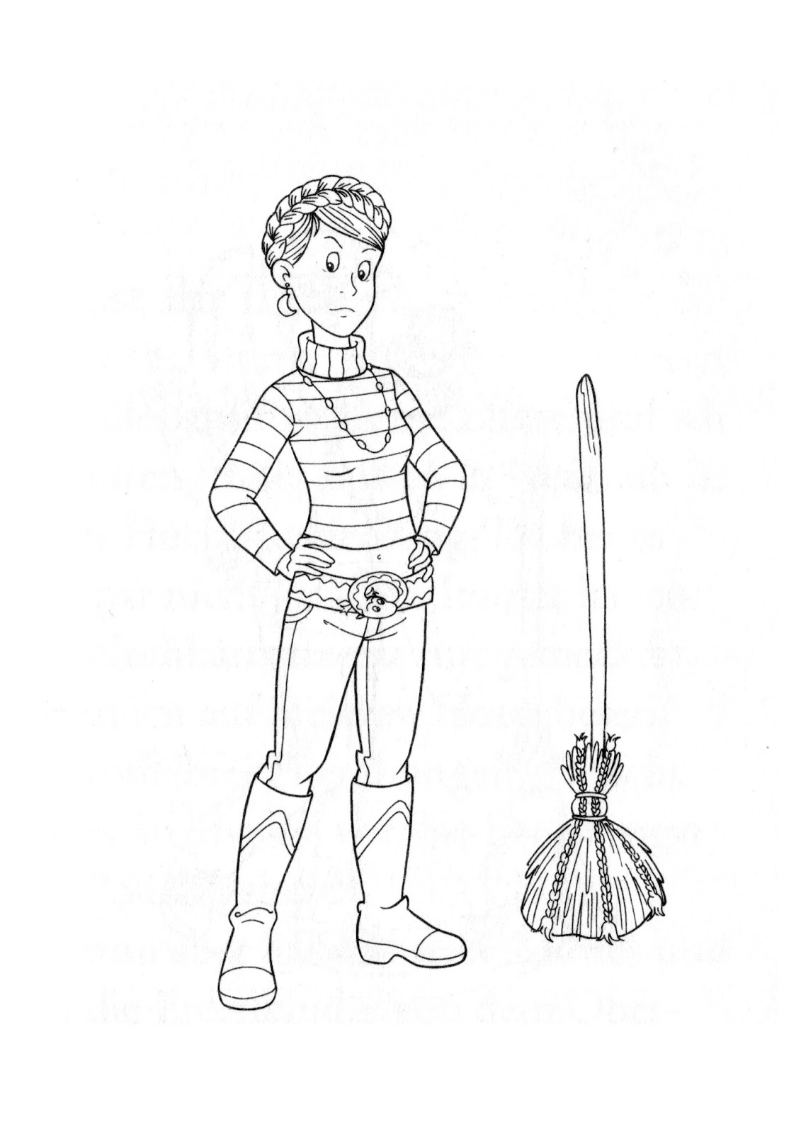 Get Ausmalbilder Bibi Blocksberg Schubia PNG