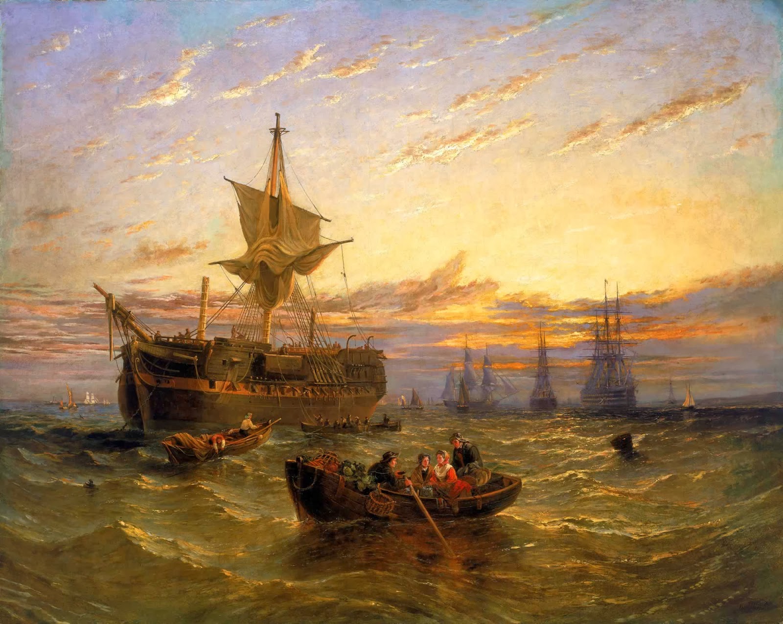 boat paint manchester victorian british painting maritime art boat paint manchester victorian british painting maritime art