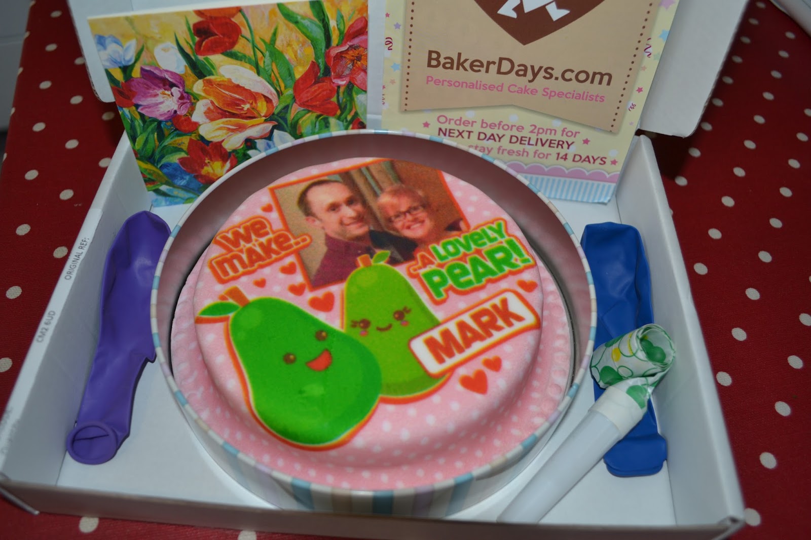 My Monkeys Don�t Sit Still Baker Days Letterbox Cake
